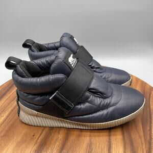 Sorel Out N About Boots Womens Size 7.5 Blue Puffer Snow Casual Comfort Booties